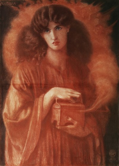 Pandora, 1869 - Dante Gabriel Charles Rossetti